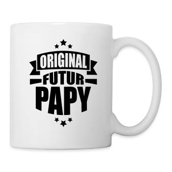 original futur papy - Mug blanc - blanc - Droite