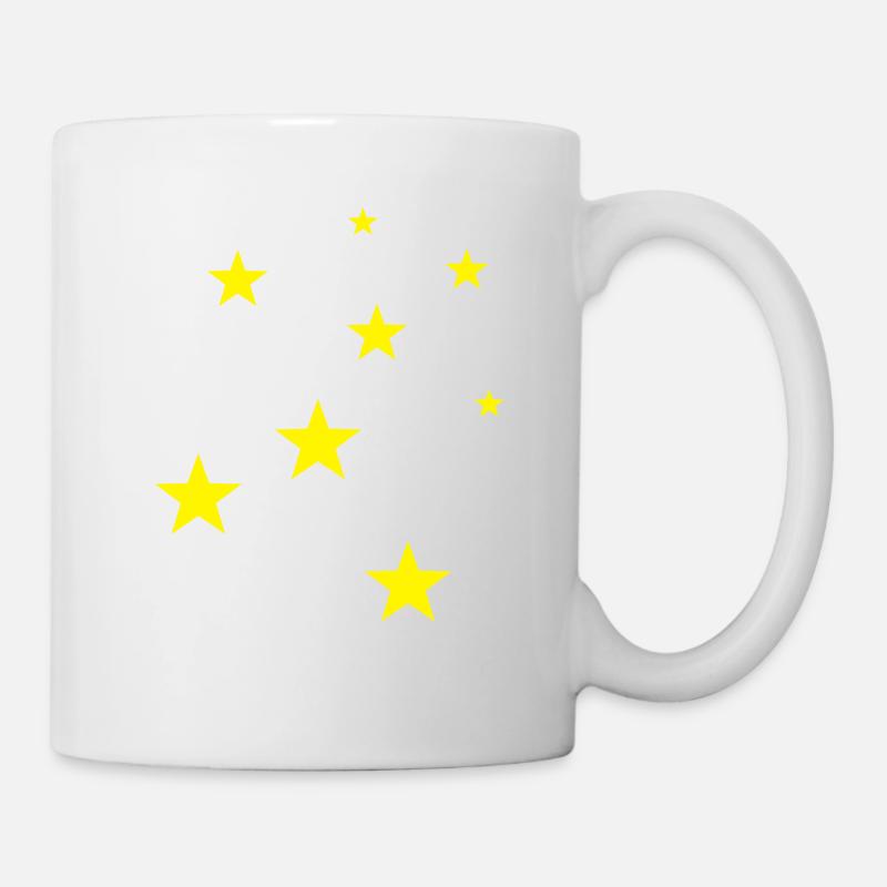 sterne - Tasse - Weiß