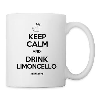 Restez calme et buvez du Limoncello - Mug blanc - blanc - Droite