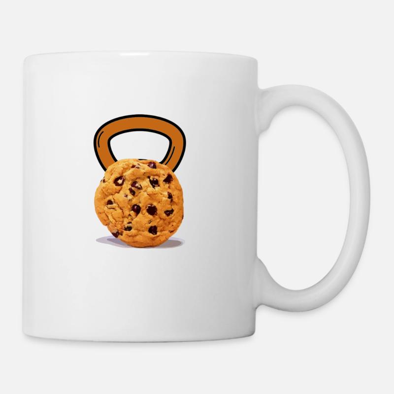 Kettlebell Training - Tasse - Weiß