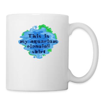 Cadeau, idée cadeau, aquarium, aquariums, aquariums - Mug blanc - blanc - Droite