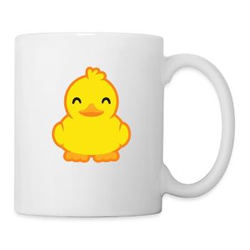 Sweet duck in yellow - Mug - white - Right