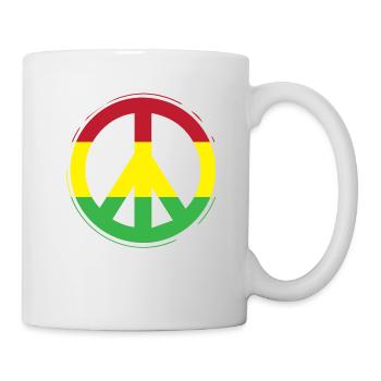 Paix paix paix De Paix - Mug blanc - blanc - Droite