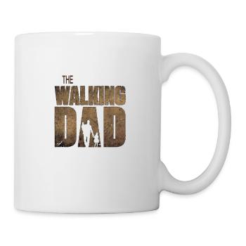 Le cadeau de la fête des pères qui marche - Mug blanc - blanc - Droite