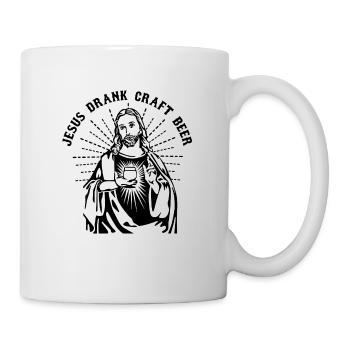 Jesus Craft Beer Beer Party Hop Bar - Mug - white - Right