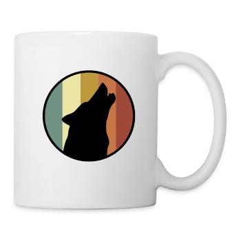 Wolf - Mug blanc - blanc - Droite