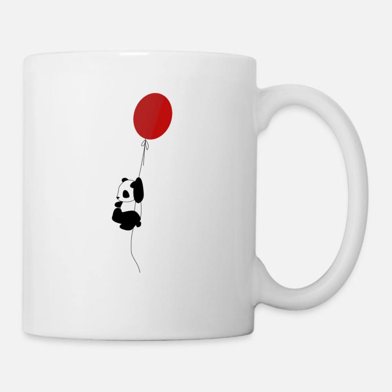 Panda - Tasse - Weiß