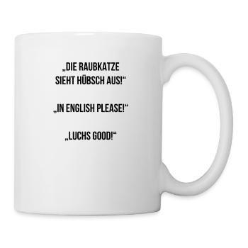 Luchs good! - Tasse - Weiß - Rechts