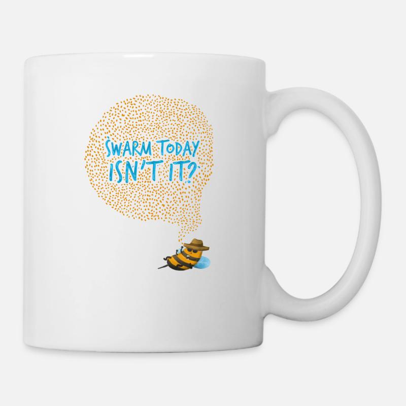 Bee Beekeeper Honey Word Game Funny Summer Gift - Mug - white
