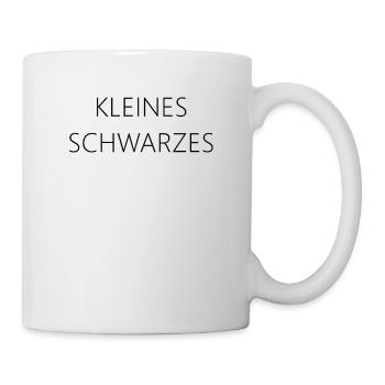 Kleines Schwarzes - Tasse - Weiß - Rechts