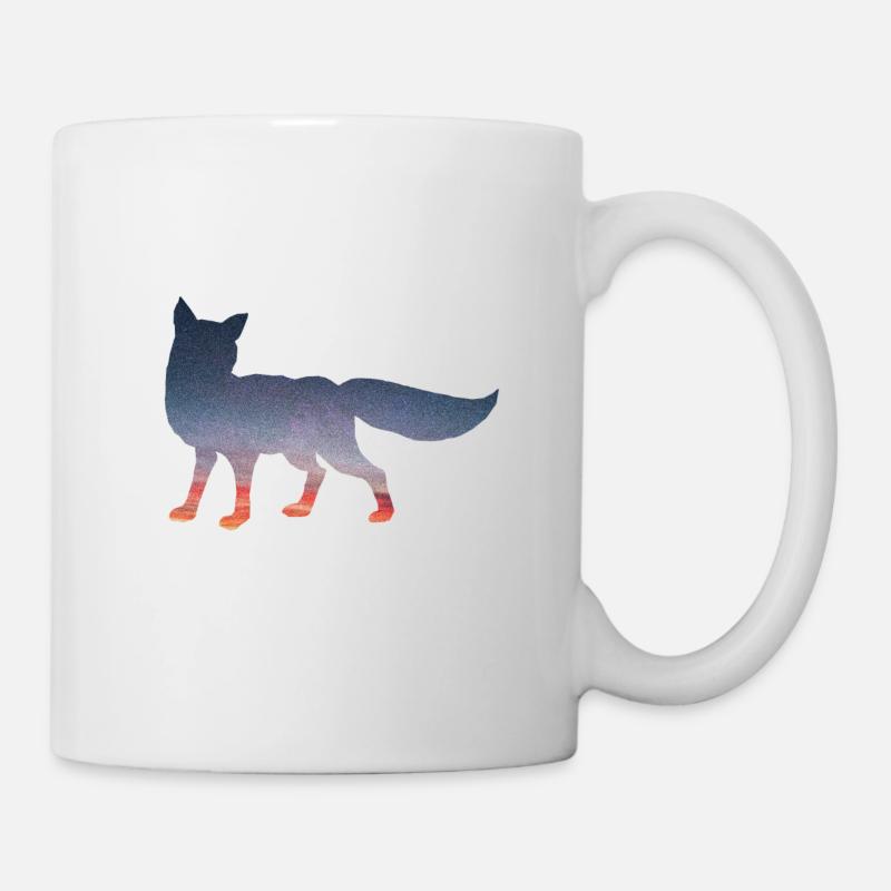 Space Fox - Mug blanc - blanc
