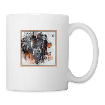 Du bist zu mir nach Hause Abschlag - Tasse - Weiß - Rechts