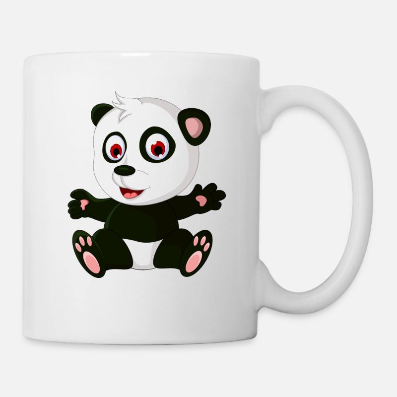 panda - Mug blanc - blanc
