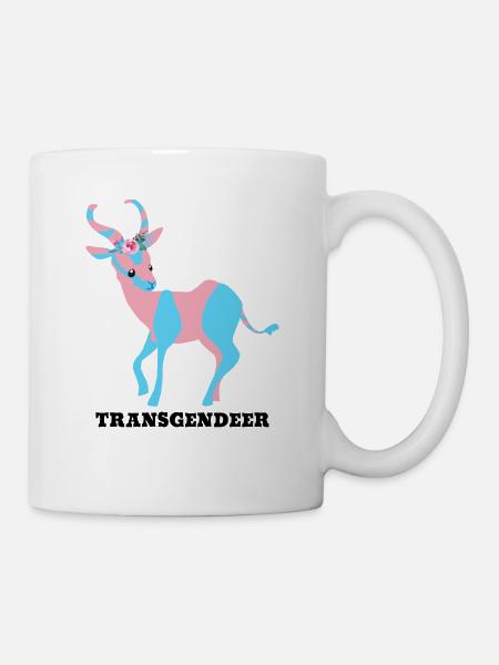 Transgendeer - Mug blanc - blanc