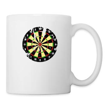 Bullseye Darts 26 501 Dart-Turnier Dartboard - Tasse - Weiß - Rechts