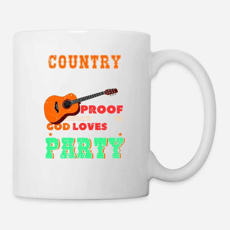 Band, rock band 90s country singer - Mug - white