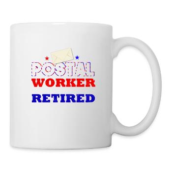 Urlaub Ältere Veteran Opa Rentner Senioren Rente - Tasse - Weiß - Rechts