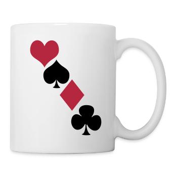Kartendeck - Mug blanc - blanc - Droite