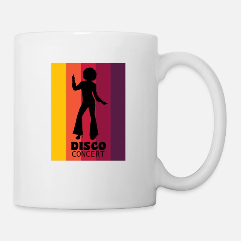 Disko - Tasse - Weiß