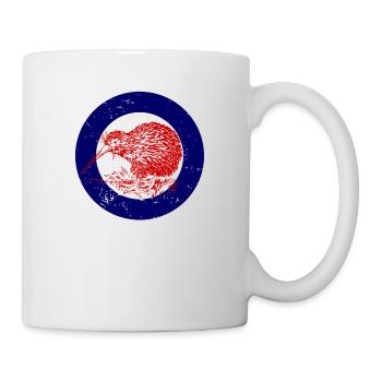 Kiwi, kiwi bird, New zealand, kiwi animal - Mug - white - Right