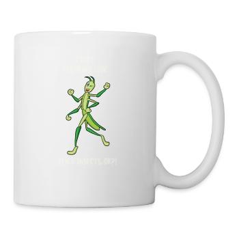 Just Freaking Love Stick Insects Stabheuschrecke - Tasse - Weiß - Rechts