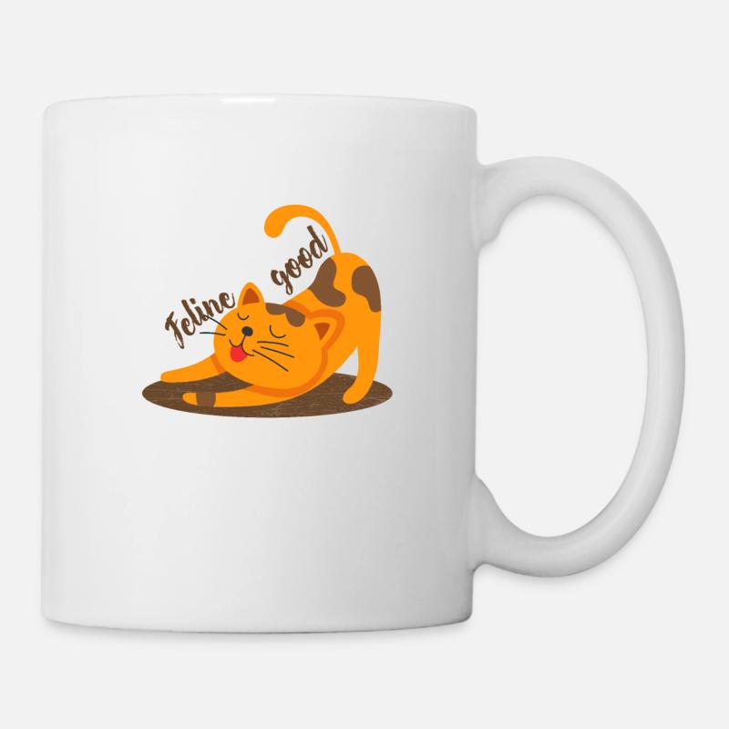 cat - Mug - white