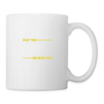 May the force be with you - Mug - white - Right