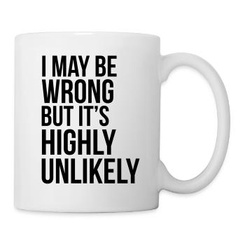 Never Wrong - Mug - white - Right