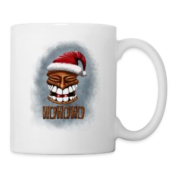 Tiki santa - Mug blanc - blanc - Droite