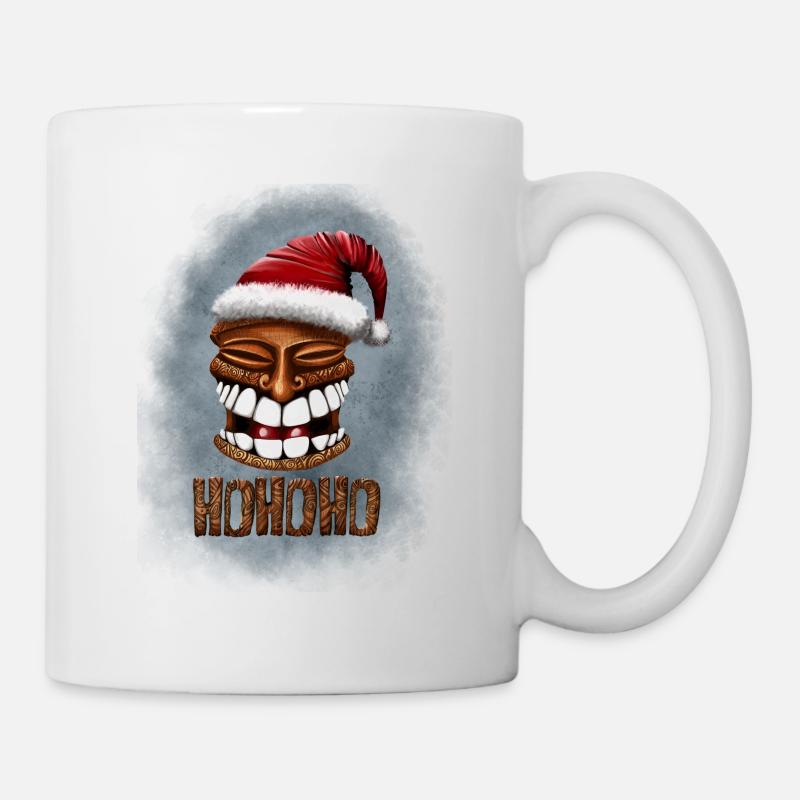 Tiki santa - Mug blanc - blanc