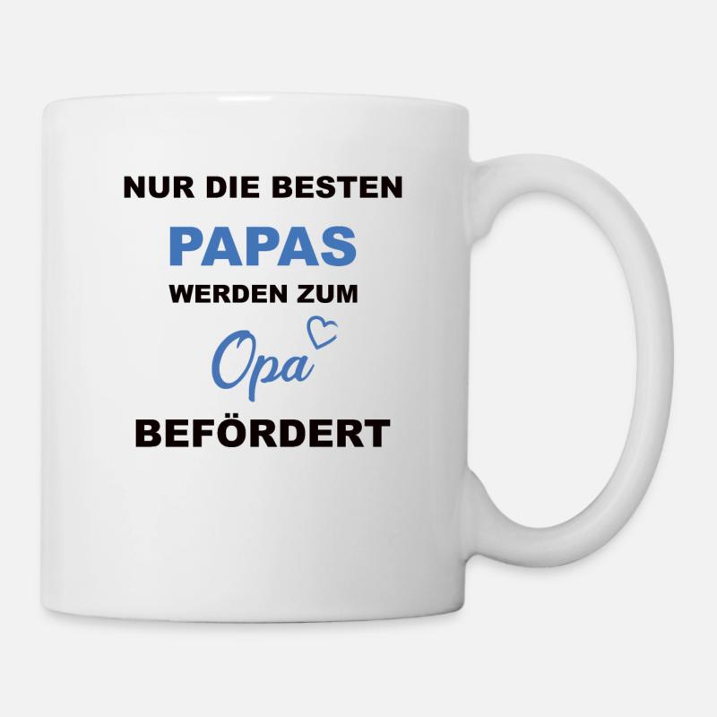 Papa Opa Beste - Tasse - Weiß