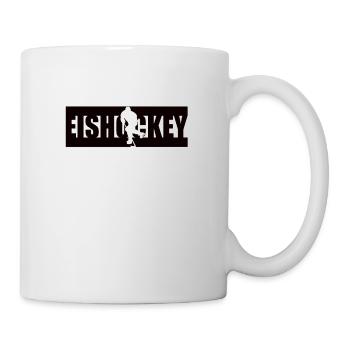 Eishockey - Eishockey TShirt - Tasse - Weiß - Rechts