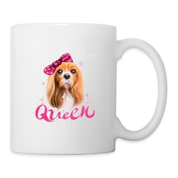 Chemise Cavalier King Charles Spaniel BEAUTY QUEEN - Mug blanc - blanc - Droite