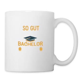 So gut kann nur ein Bachelor aussehen - Tasse - Weiß - Rechts