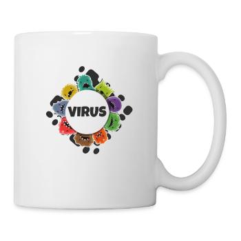 Corona Virus - Mug - white - Right