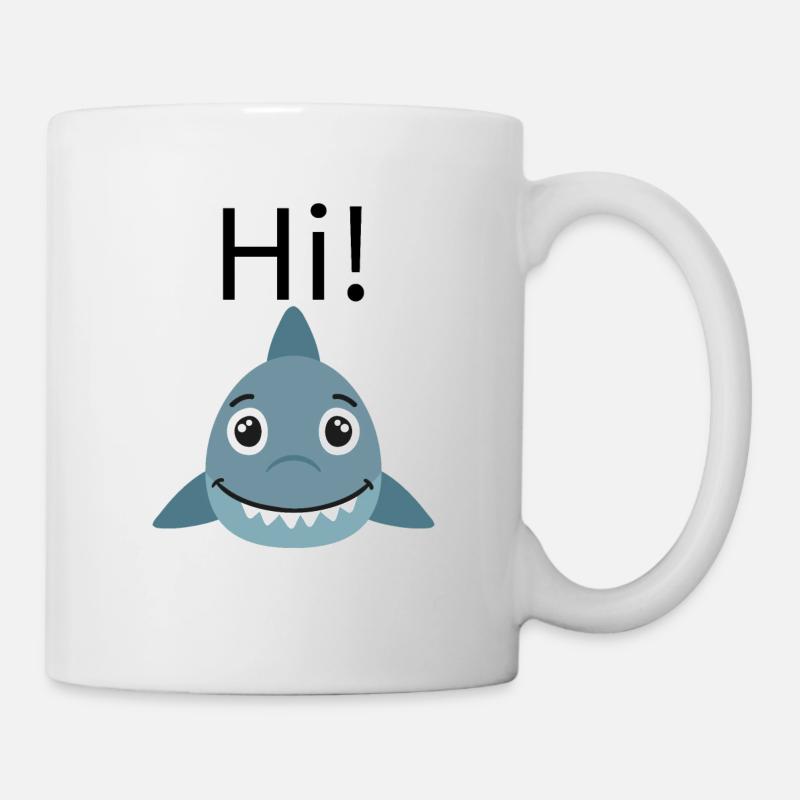 Hai hi Shirt - Mug - white
