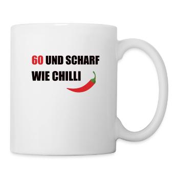 60.Geburtstag - Tasse - Weiß - Rechts