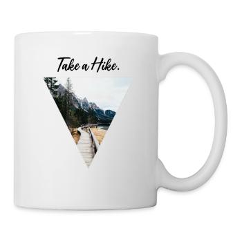 Faire une promenade - Mug blanc - blanc - Droite