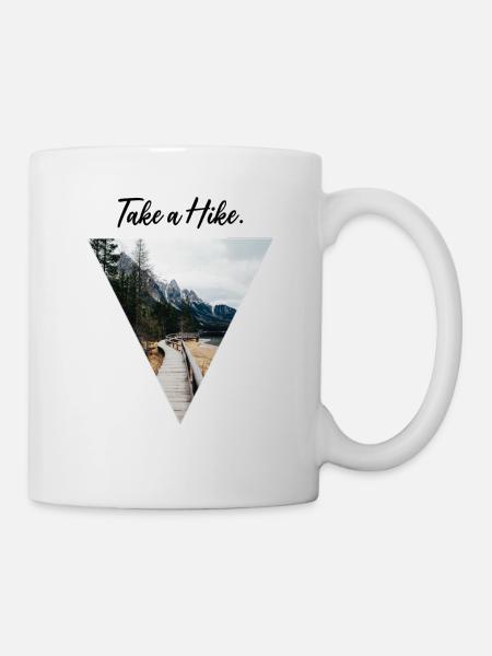 Faire une promenade - Mug blanc - blanc