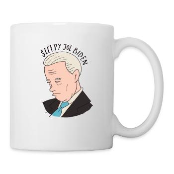 Sleepy Joe Biden US election campaign President 2020 fun - Mug - white - Right