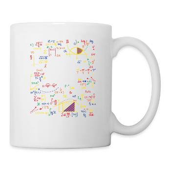 Racine carrée de 256 - 16e cadeau d'anniversaire - Mug blanc - blanc - Droite