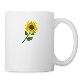 Sonnenblume Sonne Blume Sonnenblumen Flower Power - Tasse - Weiß - Rechts
