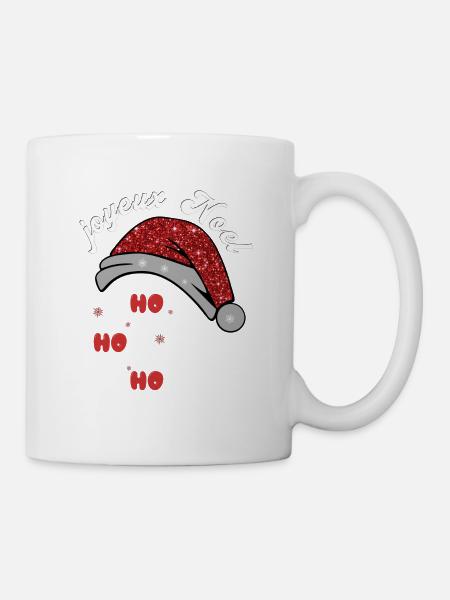 Joyeux Noël - Tasse - Weiß