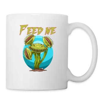 Feed Me Dionaea for a plant lover and - Mug - white - Right