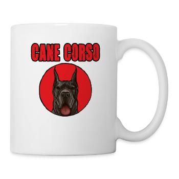 Conception de Cane Corso - Mug blanc - blanc - Droite