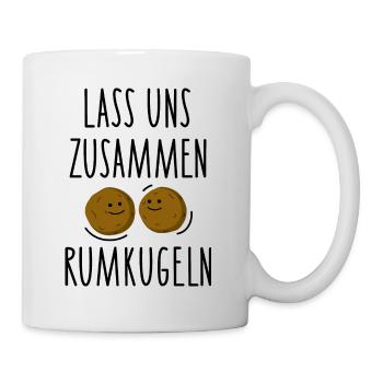Süßer Spruch für Paare - Tasse - Weiß - Rechts
