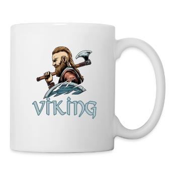 Wikinger Viking Valhalla Odin - Tasse - Weiß - Rechts