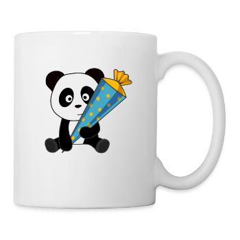 École de panda Scolarisation 2021 - Mug blanc - blanc - Droite