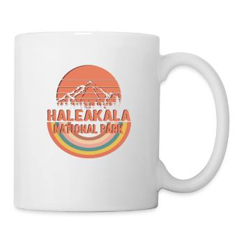 Haleakala Nationalpark Shirt Maui Hawaii - Tasse - Weiß - Rechts