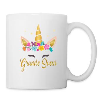 Chemise de grande soeur, nouveau cadeau de grande - Tasse - Weiß - Rechts